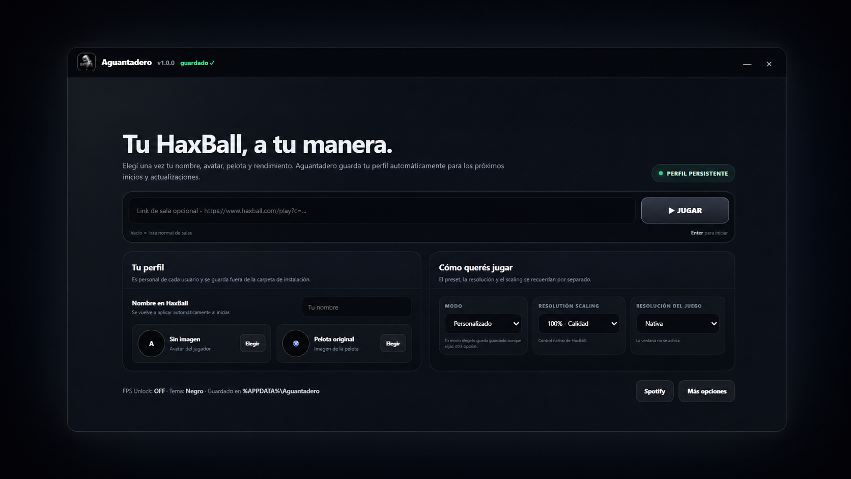Launcher de Aguantadero Client